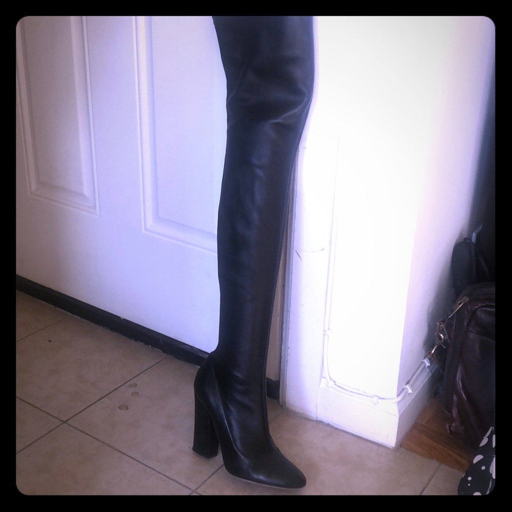 Sergio Rossi Thigh High Boots